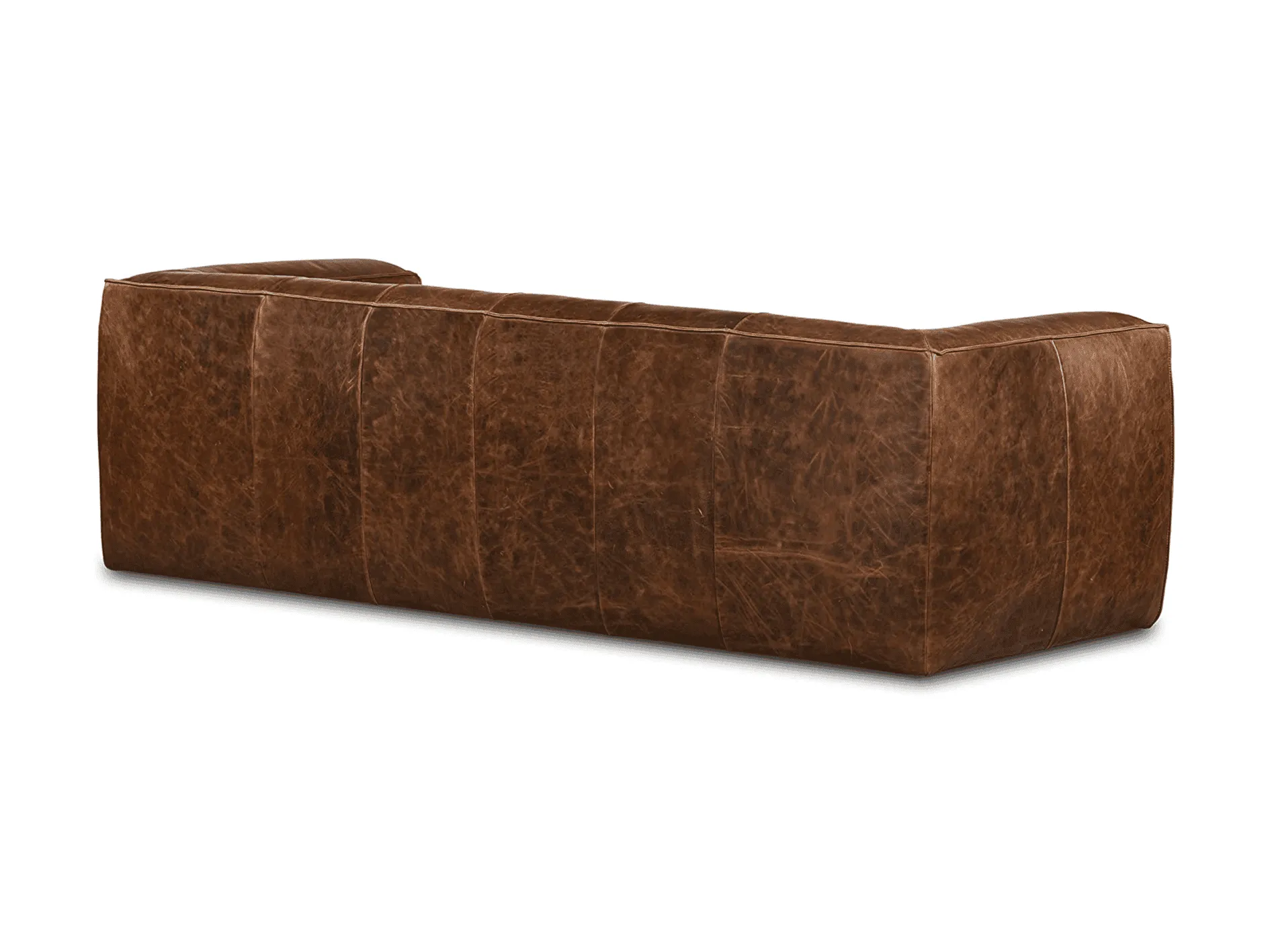 Figure It Out Tanned Buffalo Faux Leather - Brown