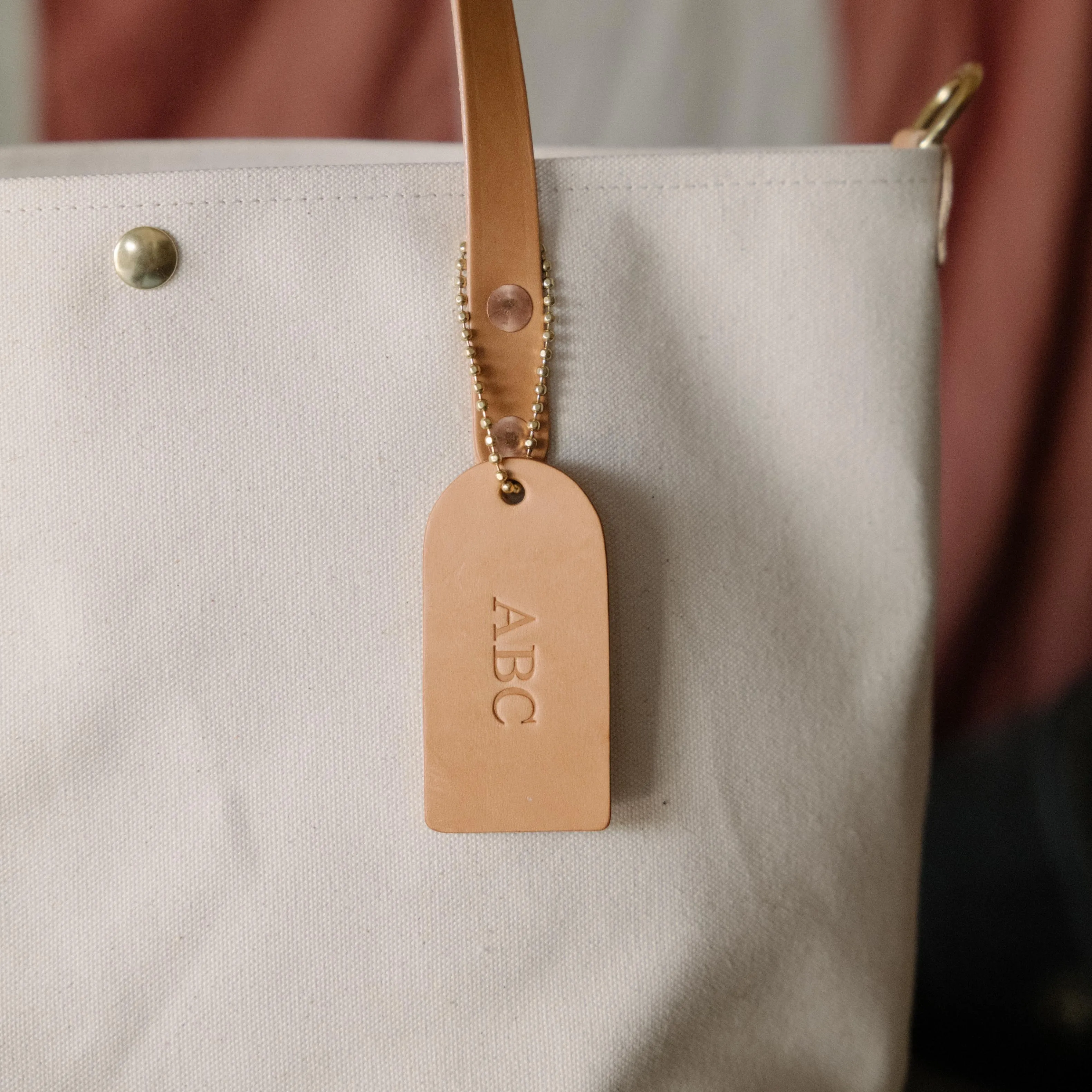 Free Mini Leather Tag