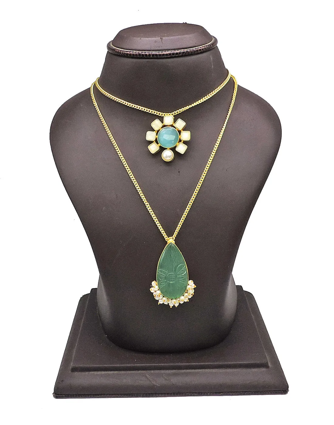 Green Monalisa Necklace