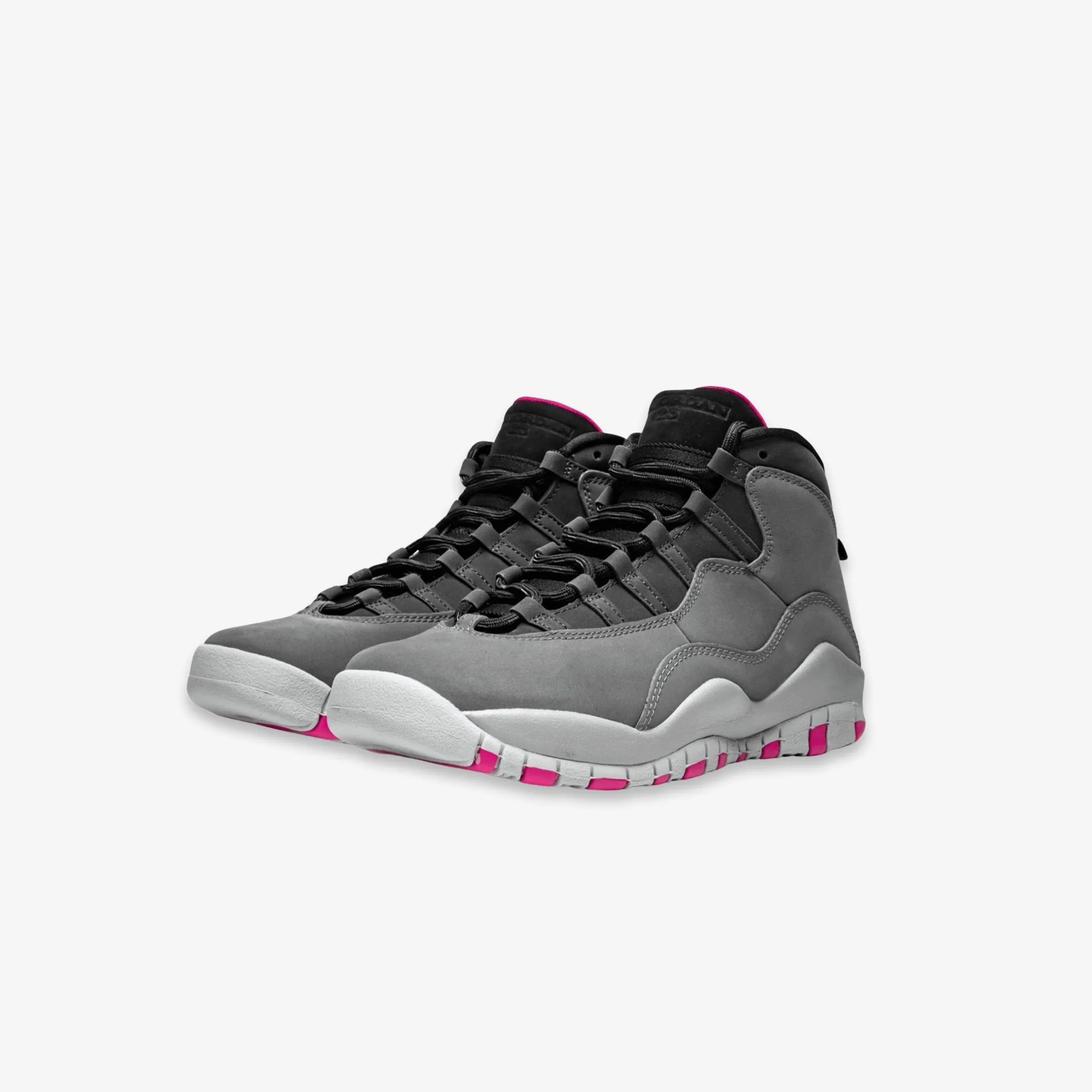 (GS) Air Jordan 10 Retro 'Smoke Grey' (2018) 487211-006