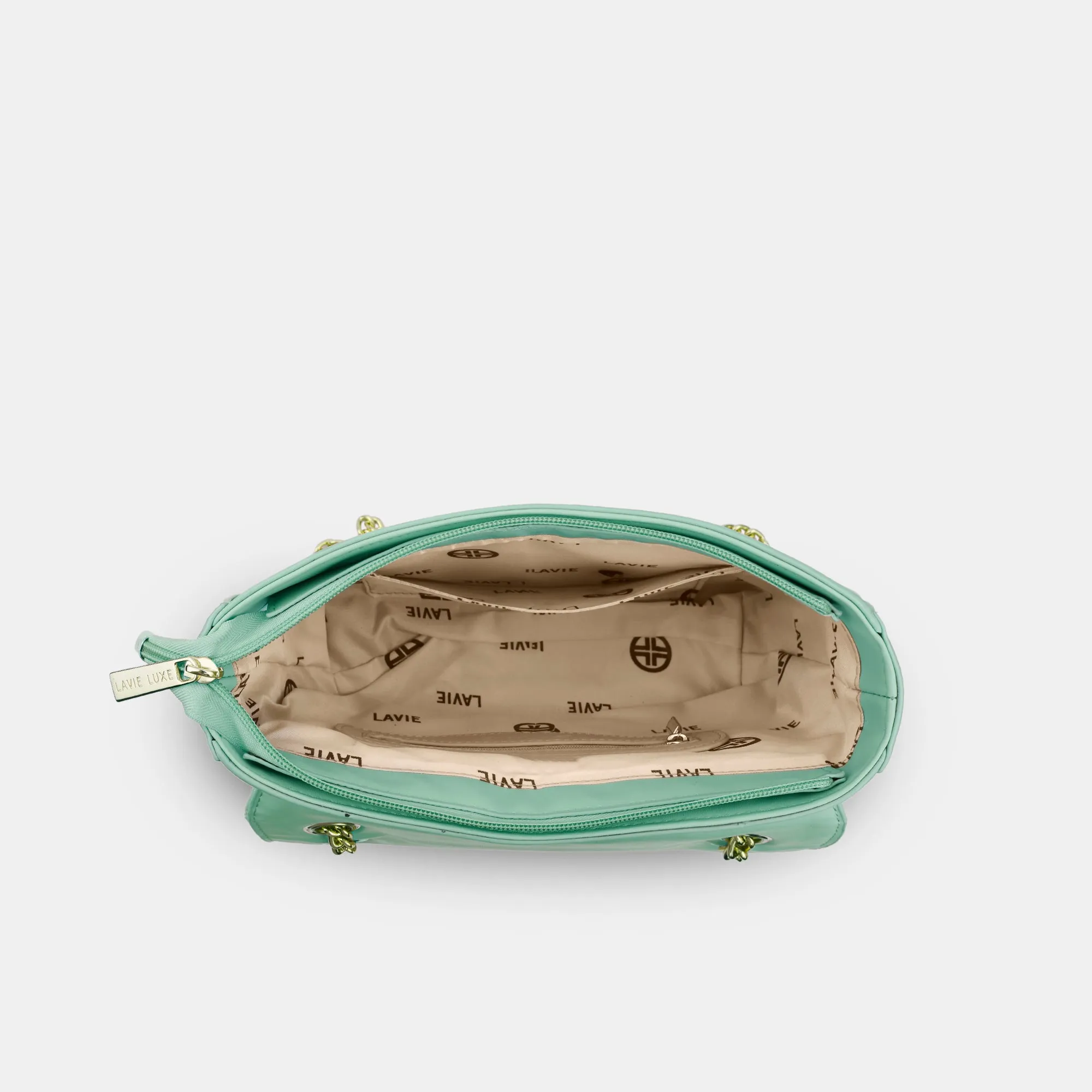 Lavie Luxe Caroline Pearl Mint Medium Women's slingbag