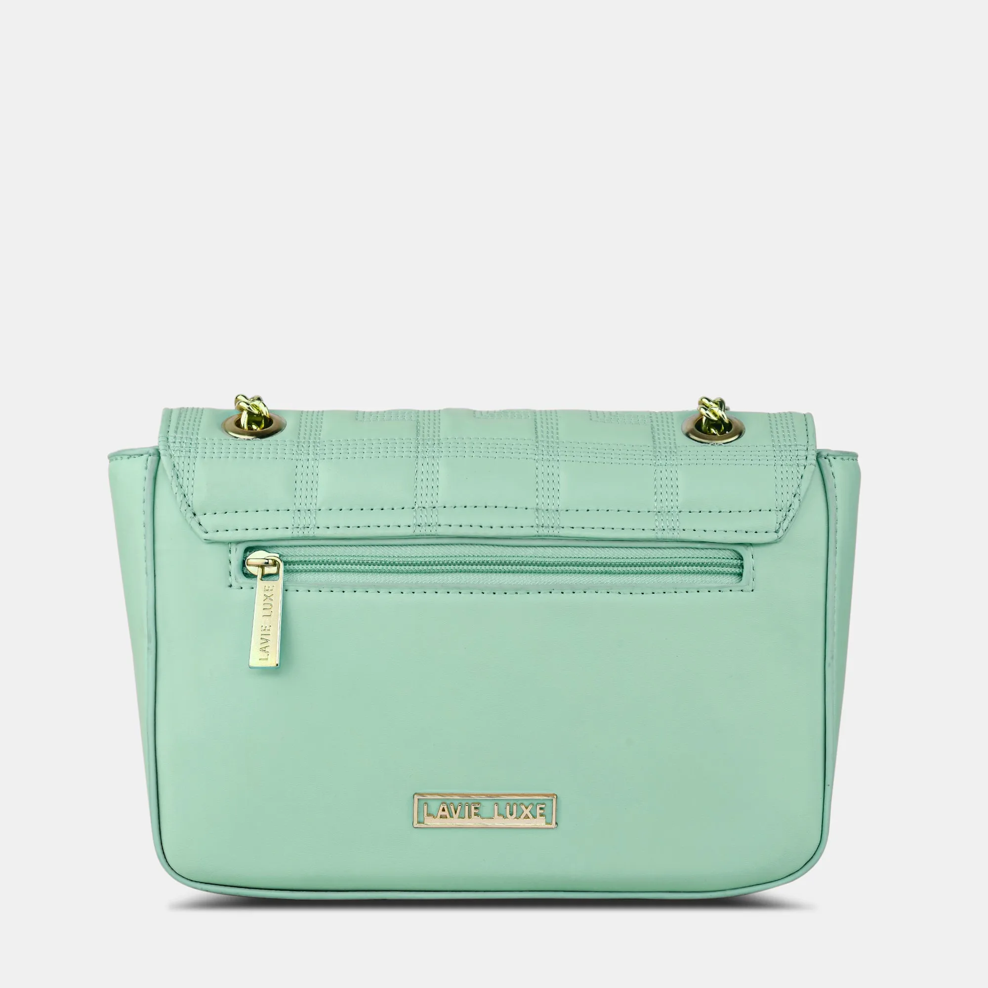 Lavie Luxe Caroline Pearl Mint Medium Women's slingbag