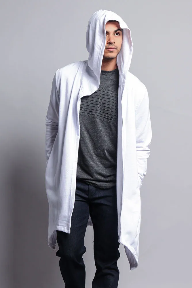 Long Length Drape Cape Cardigan Hoodie