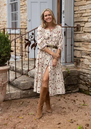 MASON'S DAUGHTER Shirt Dress, Mignonette Floral