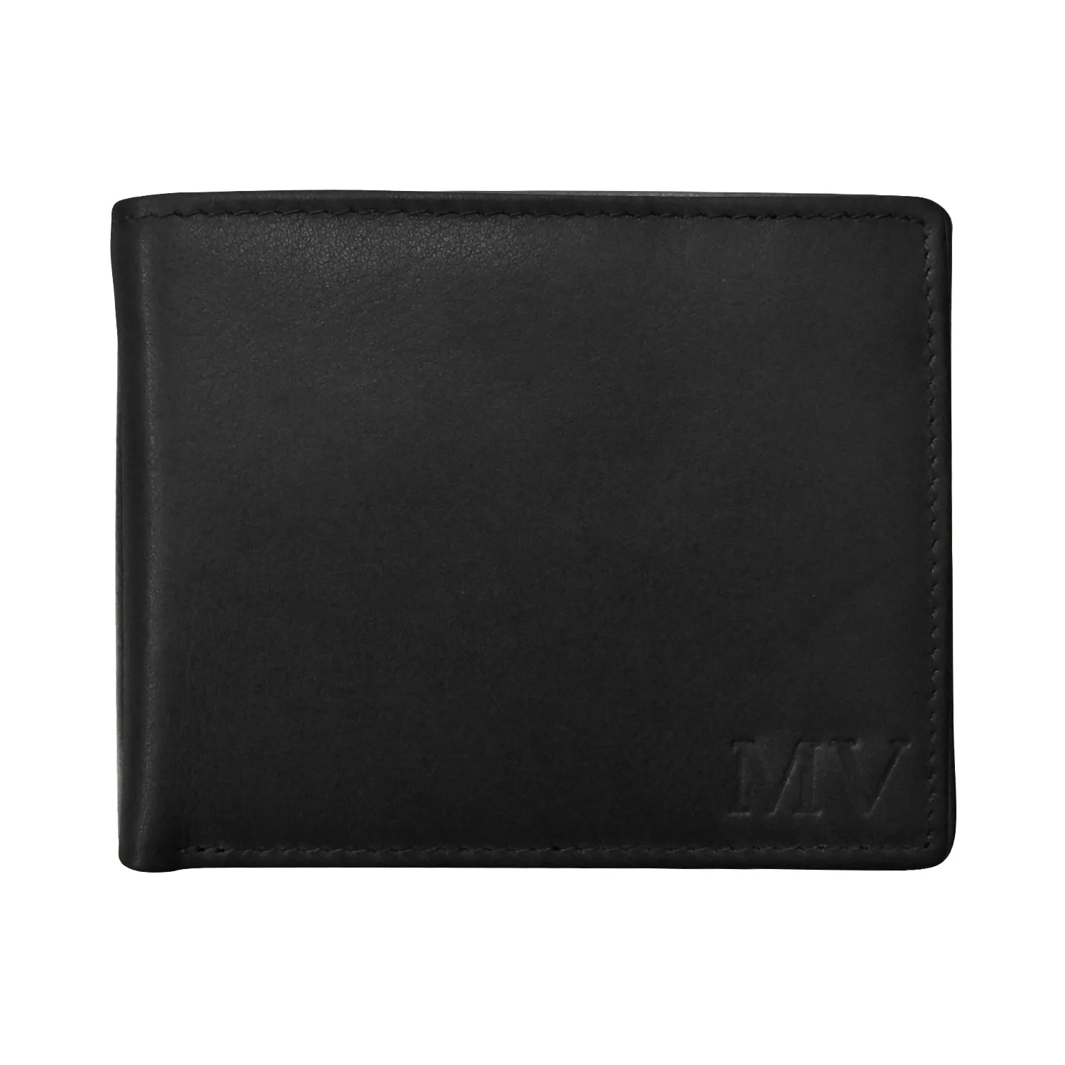 Men's Bifold Wallet with Back Slip Pocket