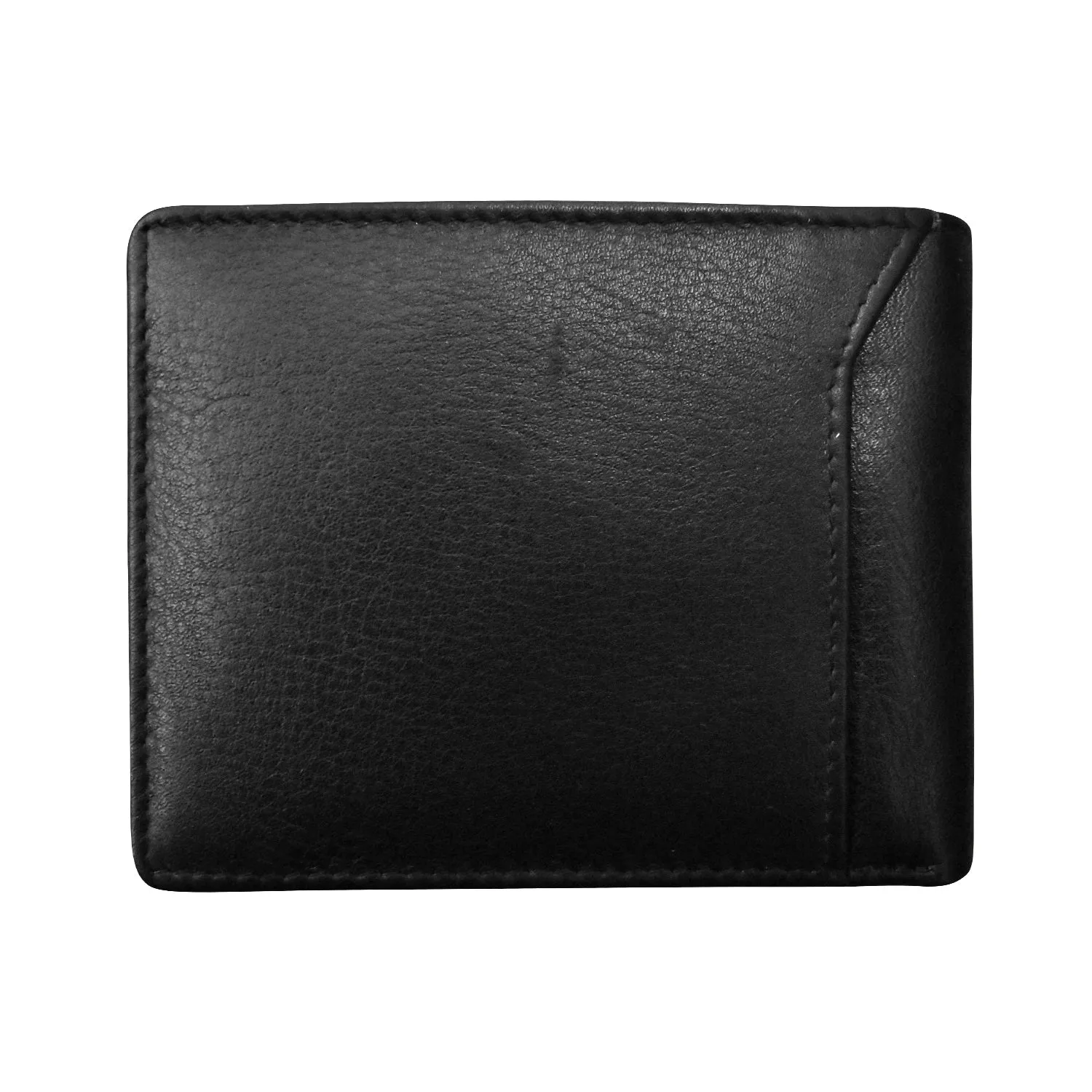 Men's Bifold Wallet with Back Slip Pocket