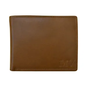 Men's Bifold Wallet with Back Slip Pocket