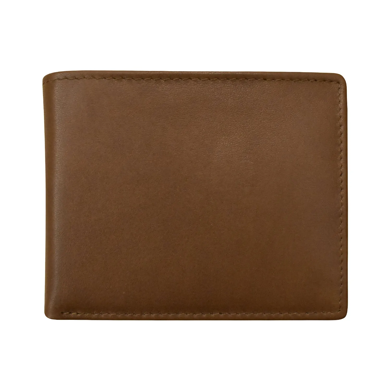 Men's Bifold Wallet with Back Slip Pocket