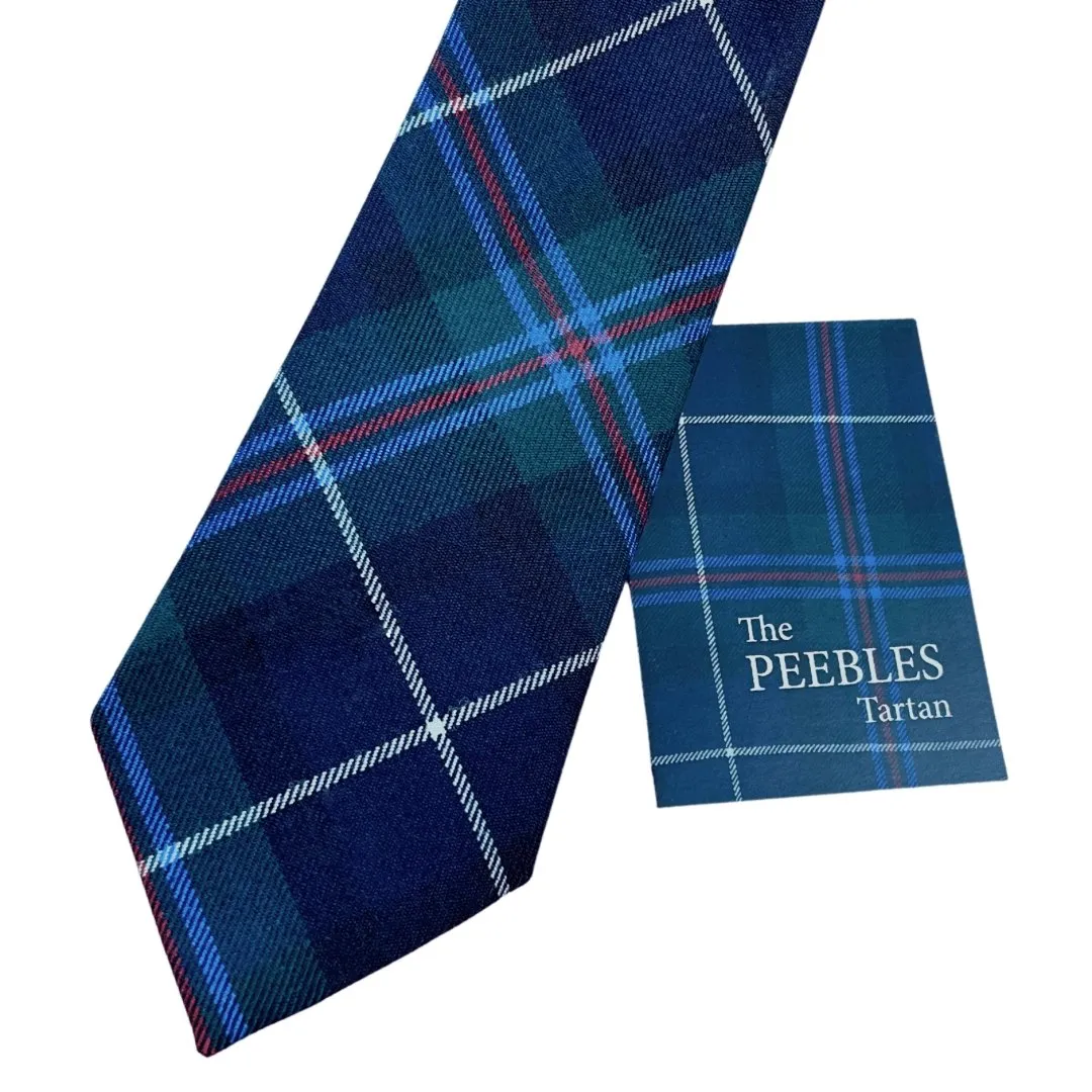 Mens Peebles Tartan Tie