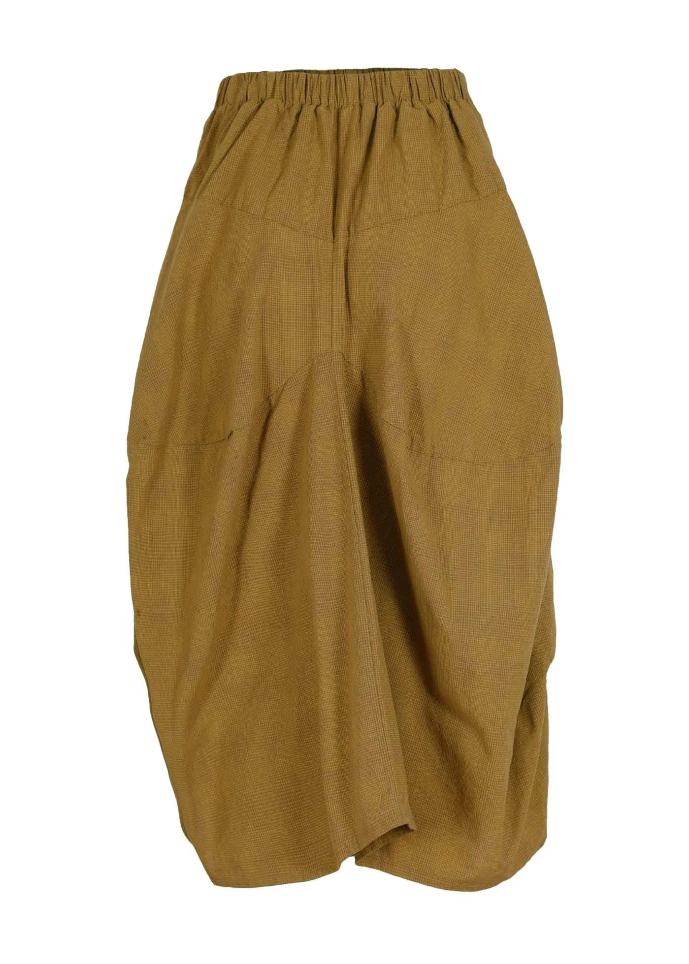 Milwaukee Textured Skirt Mustard