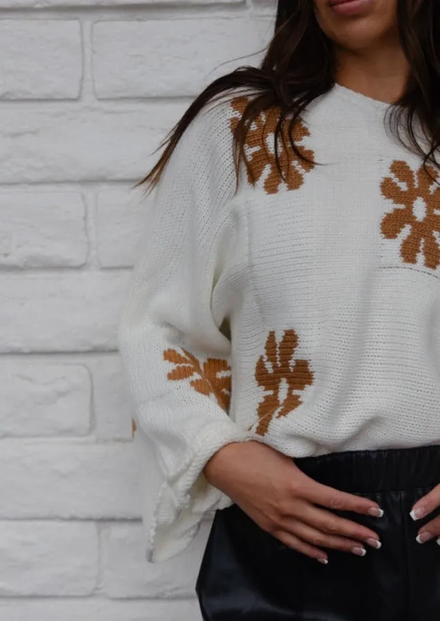 Oh So Groovy Knit Sweater