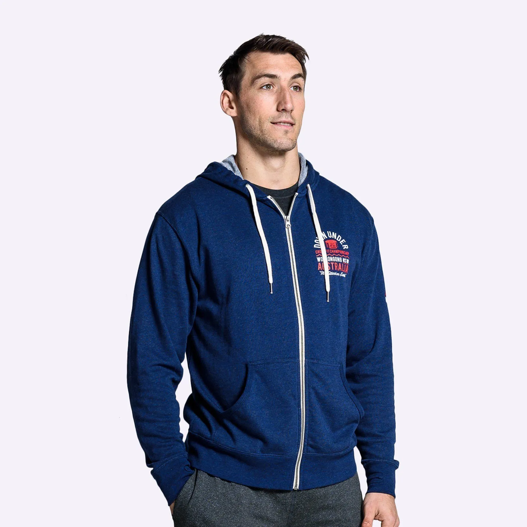 Reebok - Down Under CrossFit Championship Hoodie - Unisex - Navy