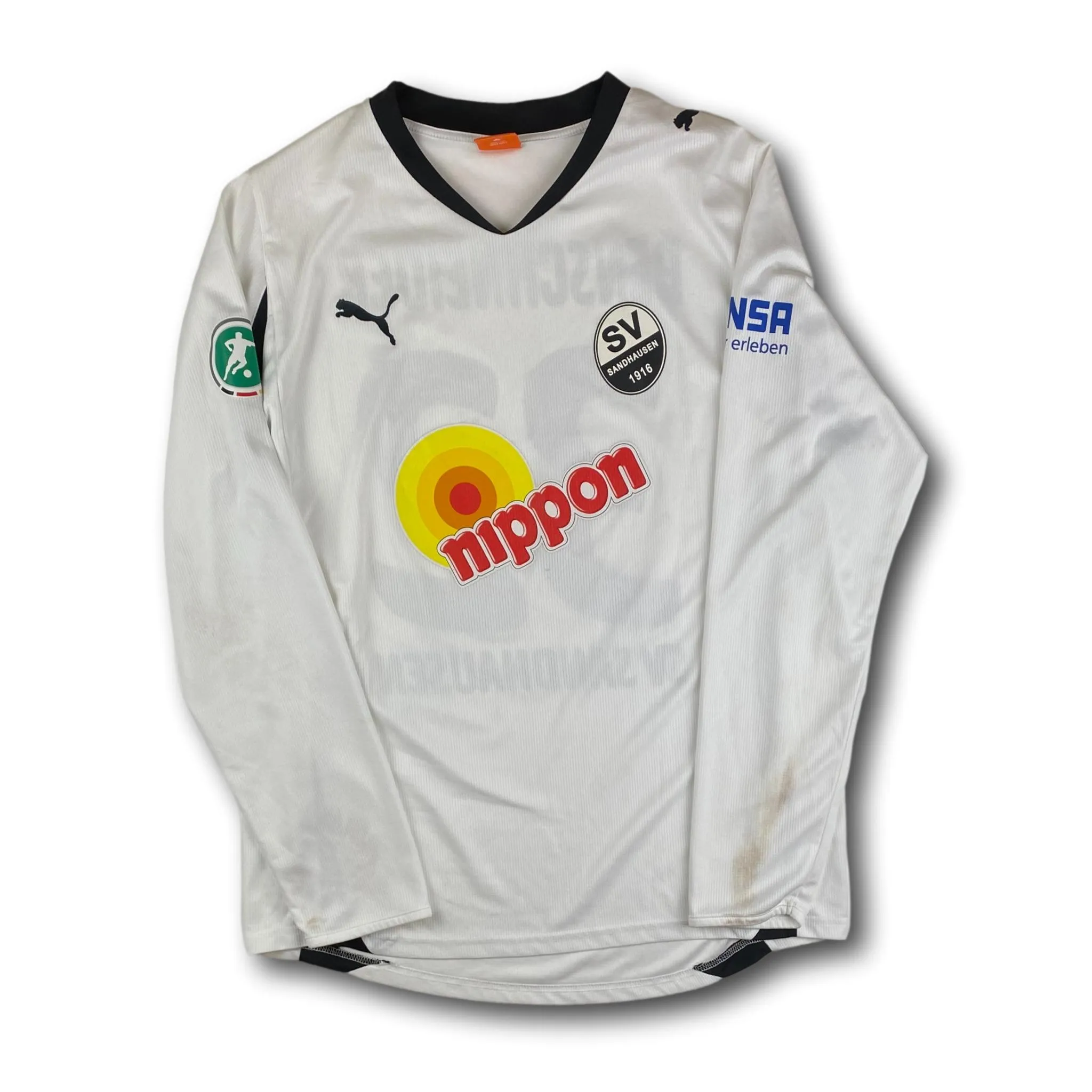 Sandhausen - 2009-10 - Matchworn - Heim - XL - Puma - Benschneider #32