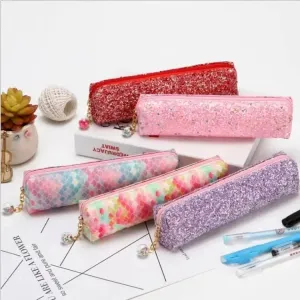 Sequins Diamond Pencil Case and Pouch