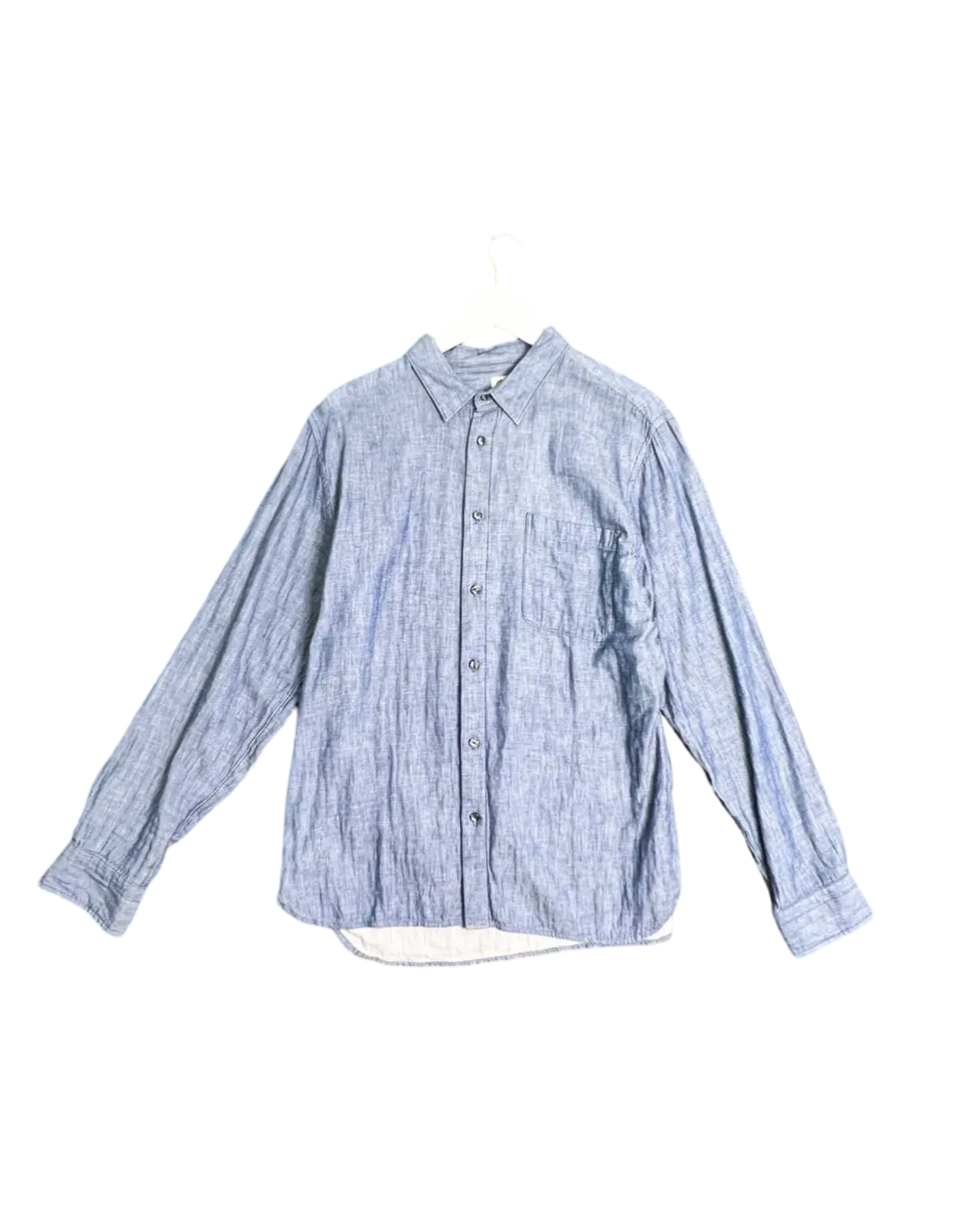 Size XL - Hiroshi Kato Chambray Button Up Shirt