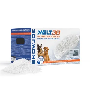 Snow Joe MELT30PET-BOX Pet-Safer Premium Ice Melt | 30 Lb. Box W/ CMA & Scoop