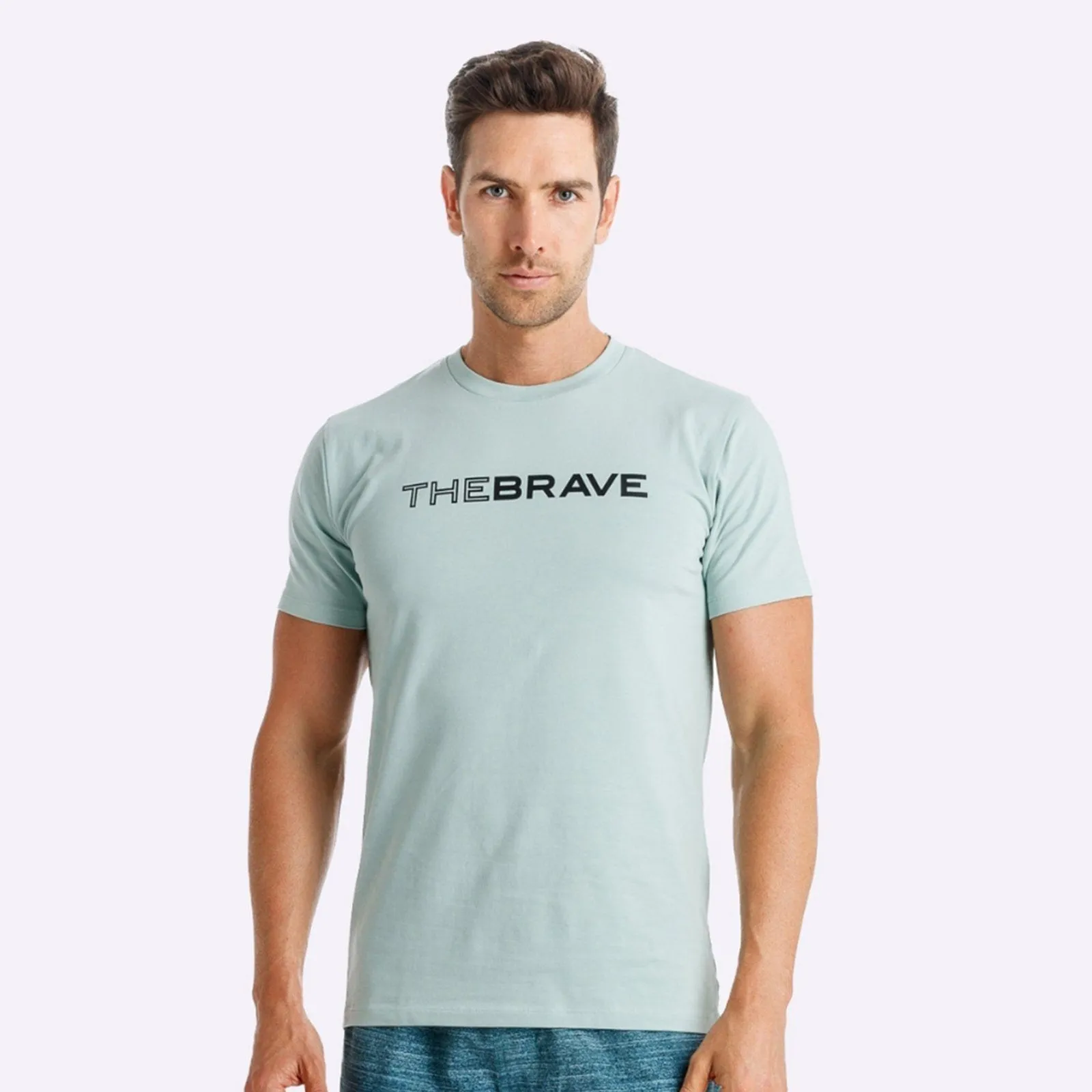 The Brave - Men's Waverider T-Shirt - Sage/Black