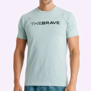 The Brave - Men's Waverider T-Shirt - Sage/Black