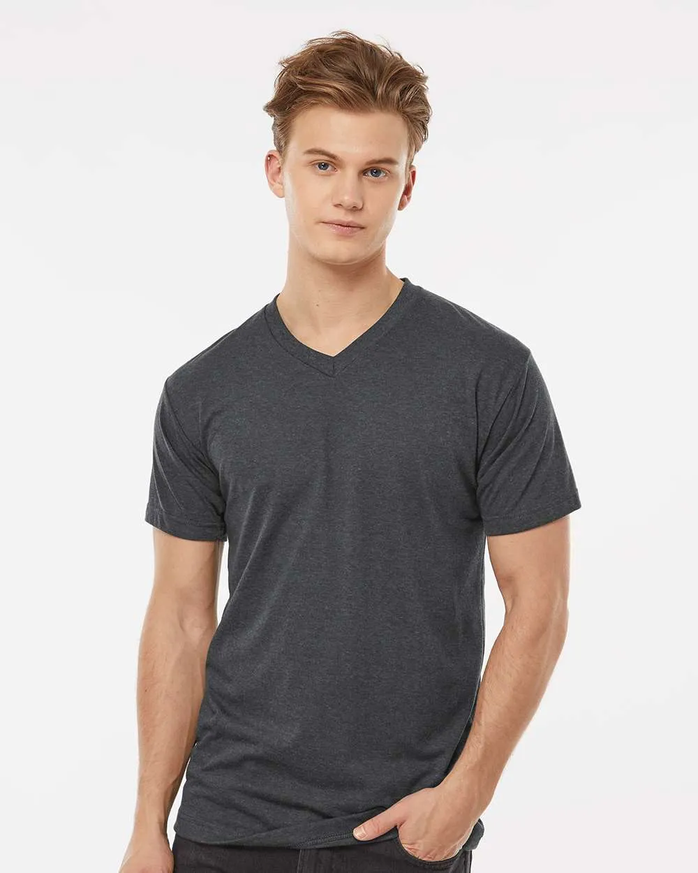 Tultex Poly-Rich V-Neck T-Shirt 207