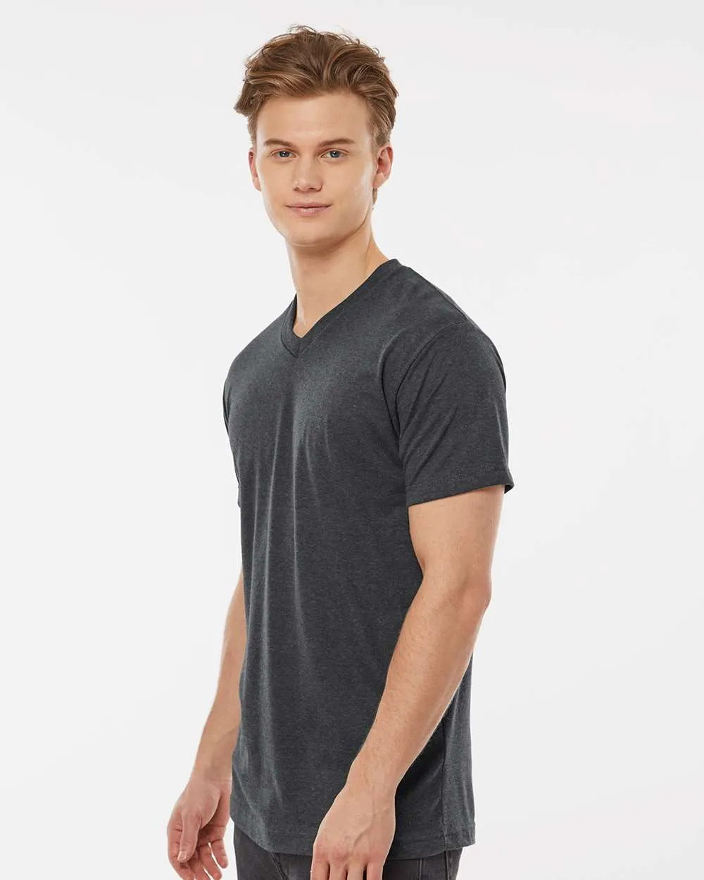 Tultex Poly-Rich V-Neck T-Shirt 207