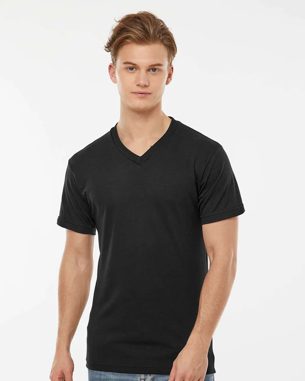 Tultex Poly-Rich V-Neck T-Shirt 207