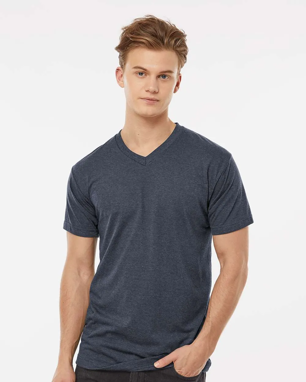 Tultex Poly-Rich V-Neck T-Shirt 207