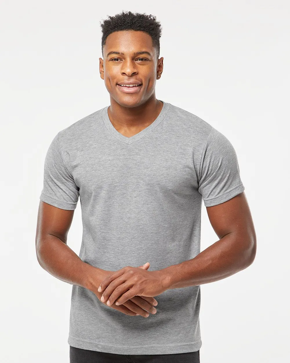 Tultex Poly-Rich V-Neck T-Shirt 207