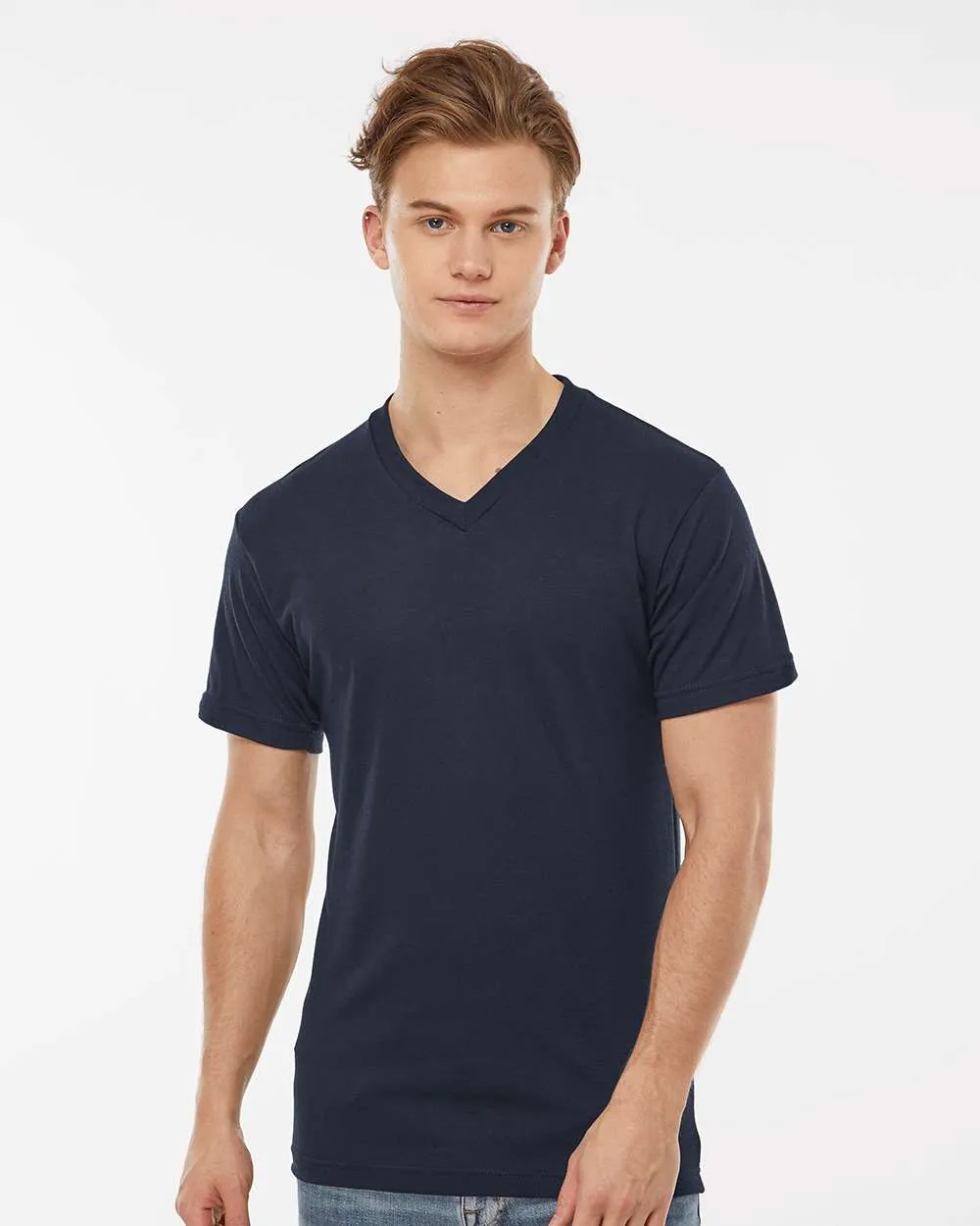 Tultex Poly-Rich V-Neck T-Shirt 207