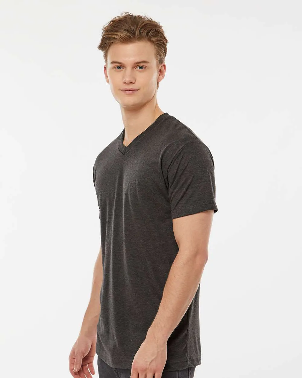 Tultex Poly-Rich V-Neck T-Shirt 207