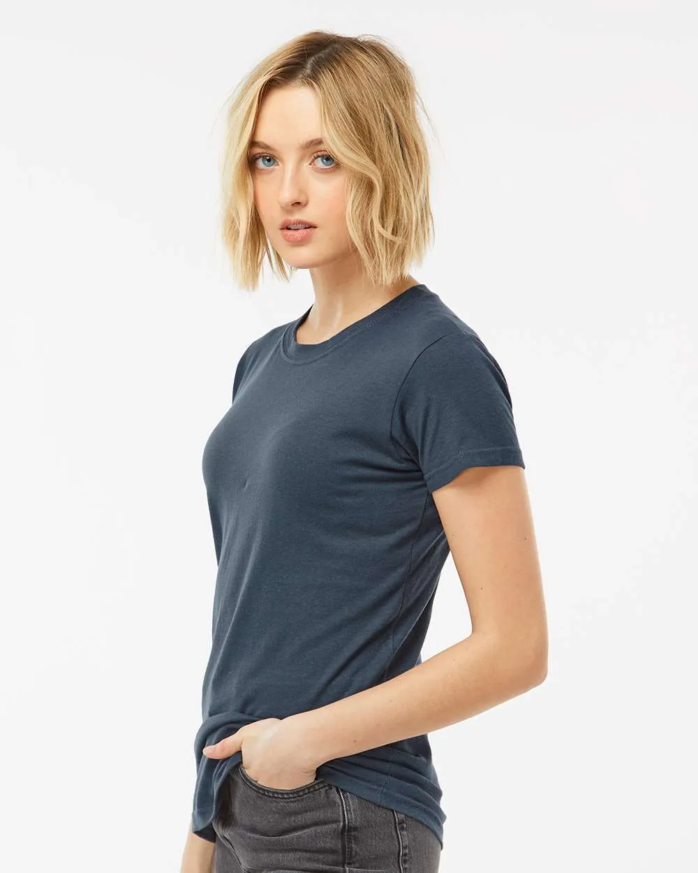 Tultex Women's Fine Jersey Slim Fit T-Shirt 213