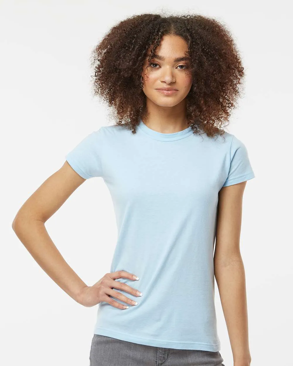 Tultex Women's Fine Jersey Slim Fit T-Shirt 213