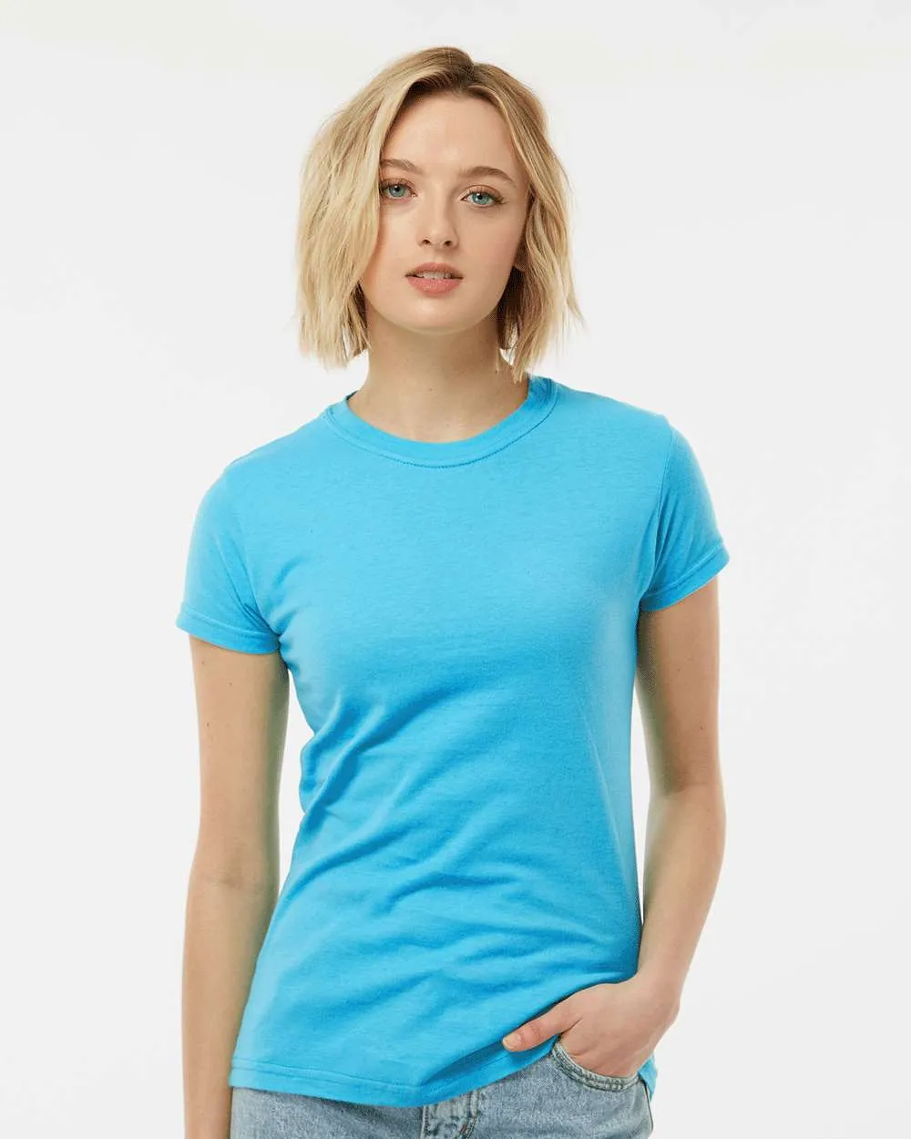 Tultex Women's Fine Jersey Slim Fit T-Shirt 213