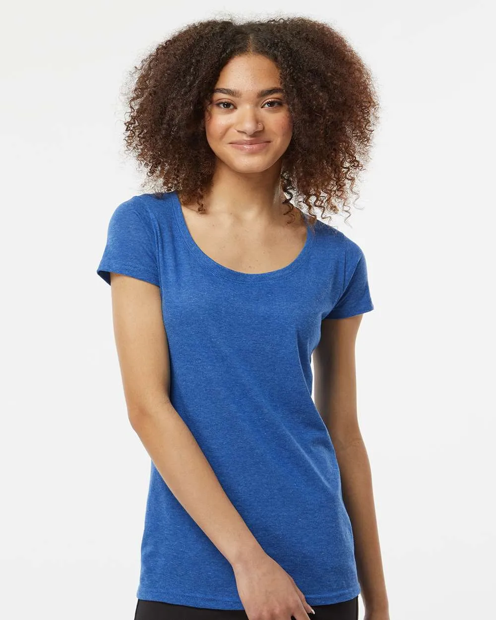 Tultex Women's Poly-Rich Scoop Neck T-Shirt 243