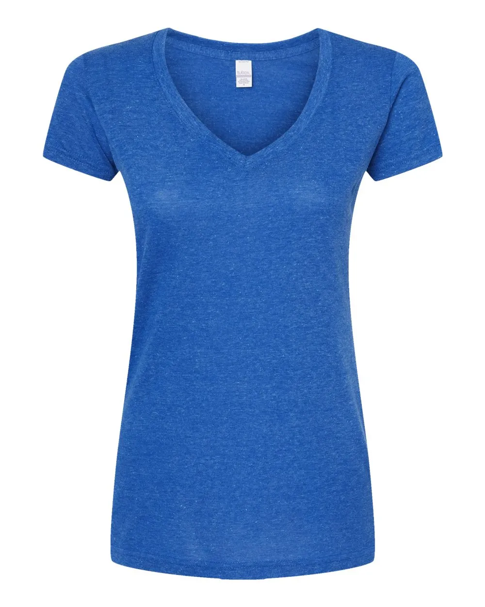 Tultex Women's Poly-Rich V-Neck T-Shirt 244