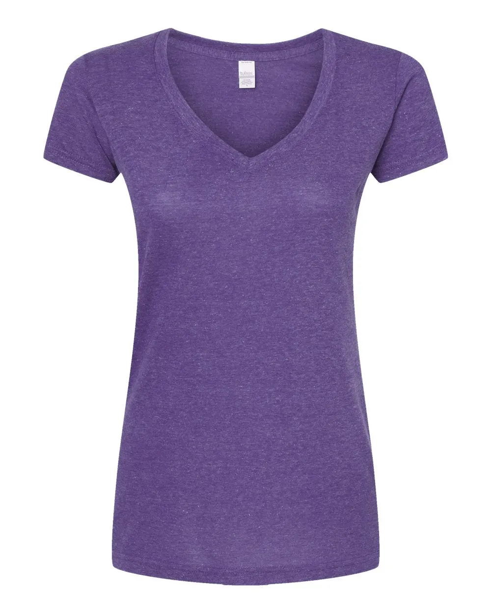 Tultex Women's Poly-Rich V-Neck T-Shirt 244