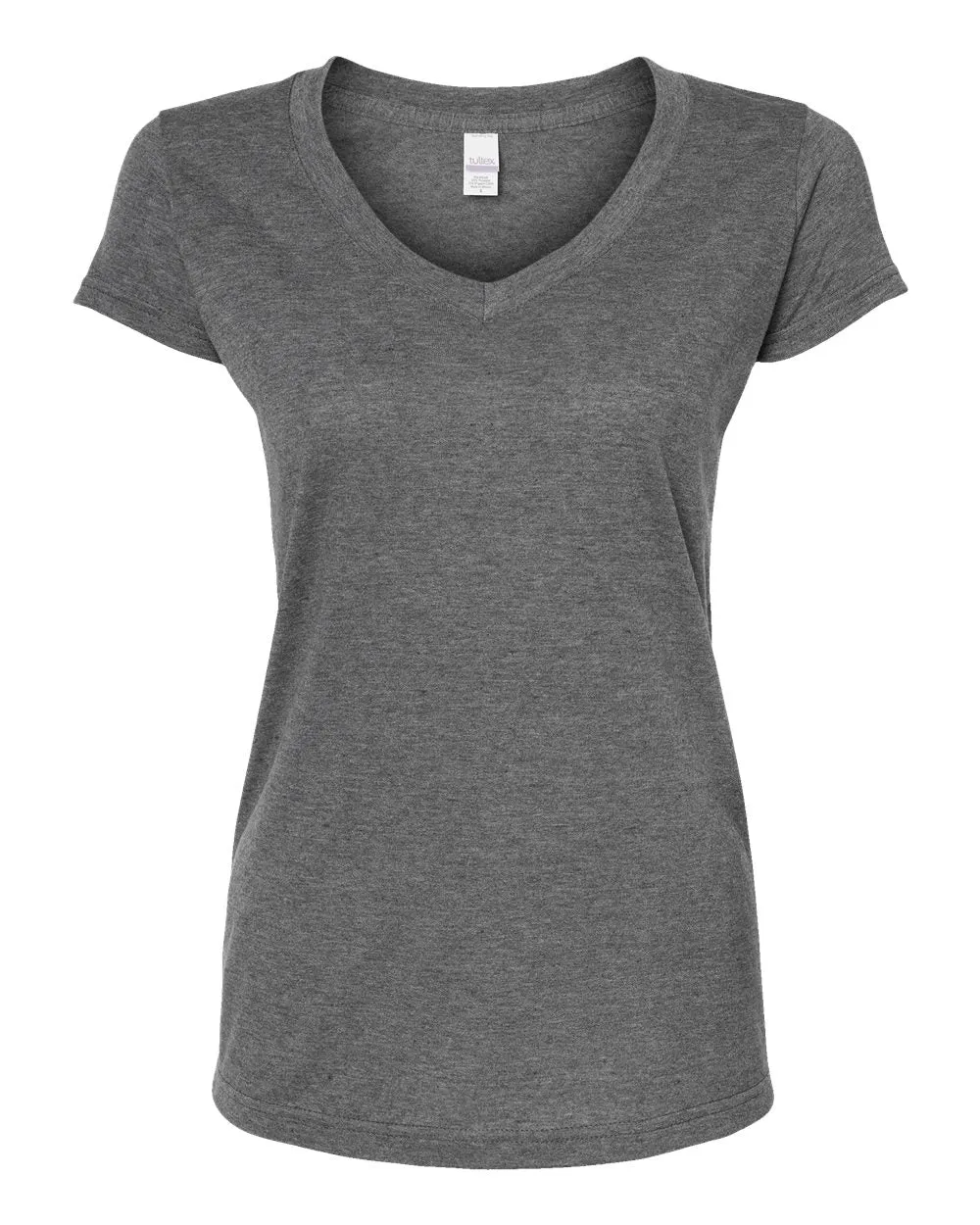 Tultex Women's Poly-Rich V-Neck T-Shirt 244