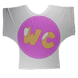 wacky Sublimation Batwing Top