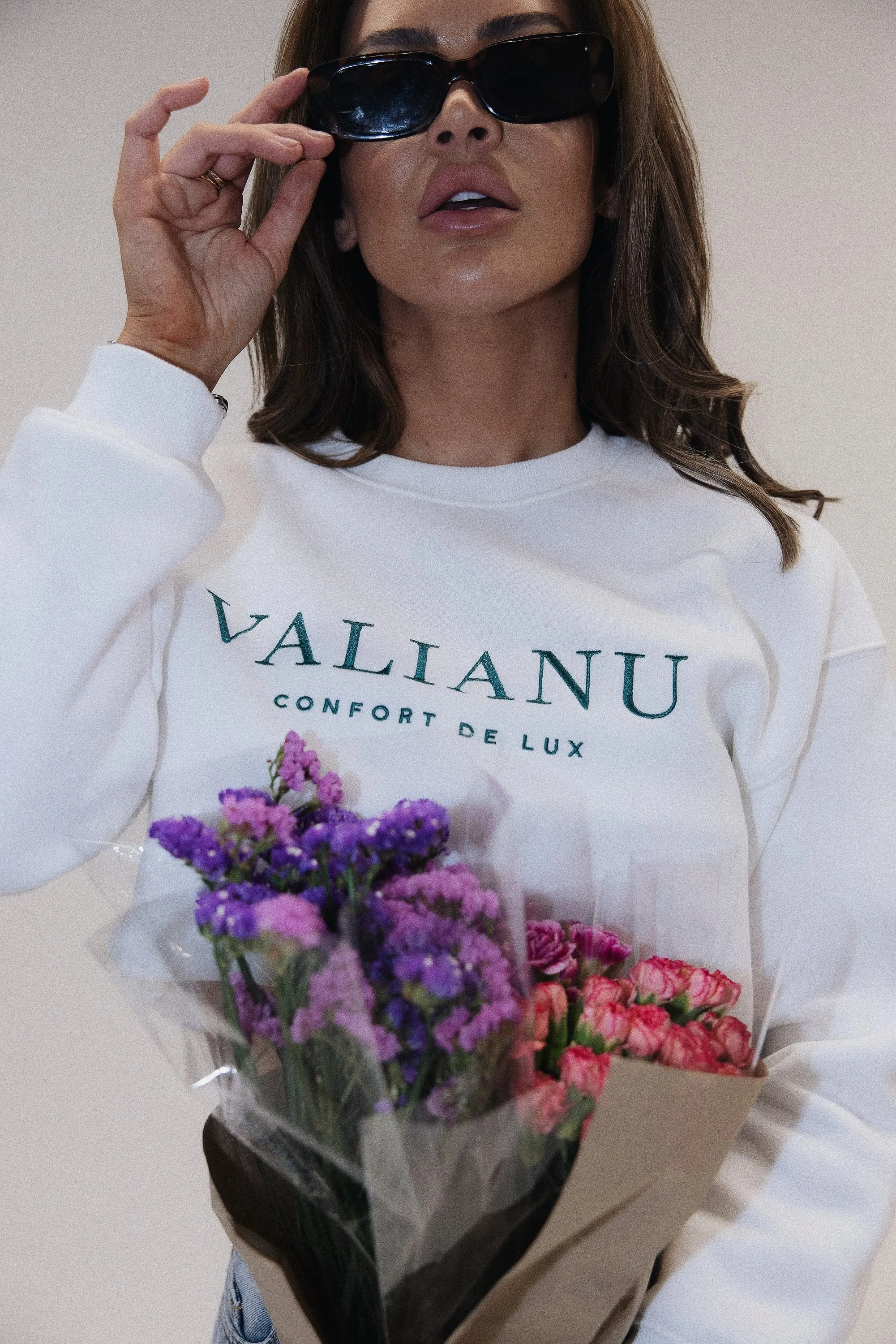 White Classic Crewneck