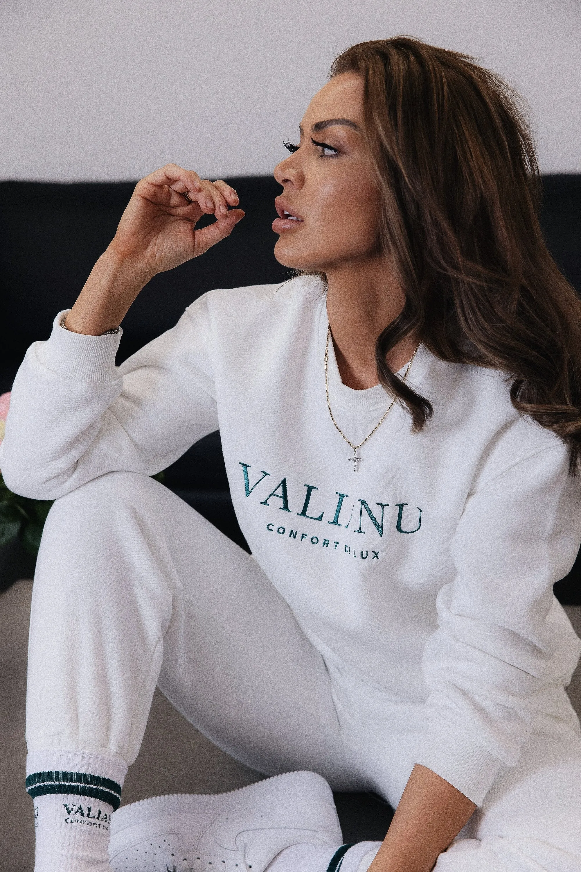 White Classic Crewneck