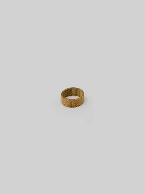 Woven Textured Band Ring